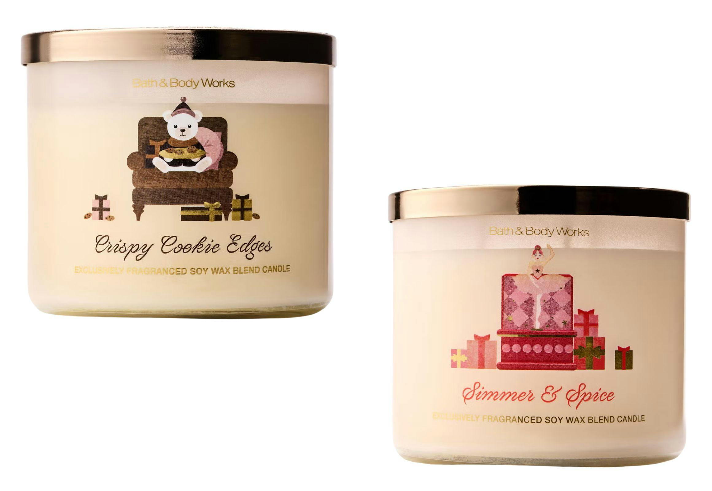 2 Bath & Body Works 3-Wick Candles