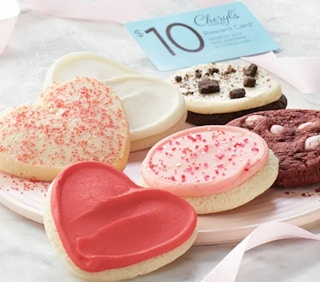 cheryls cookies 6 piece valentines day cookie sampler 011922 1642613200 1642613201