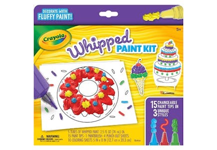 Crayola Whipped Paint Kit