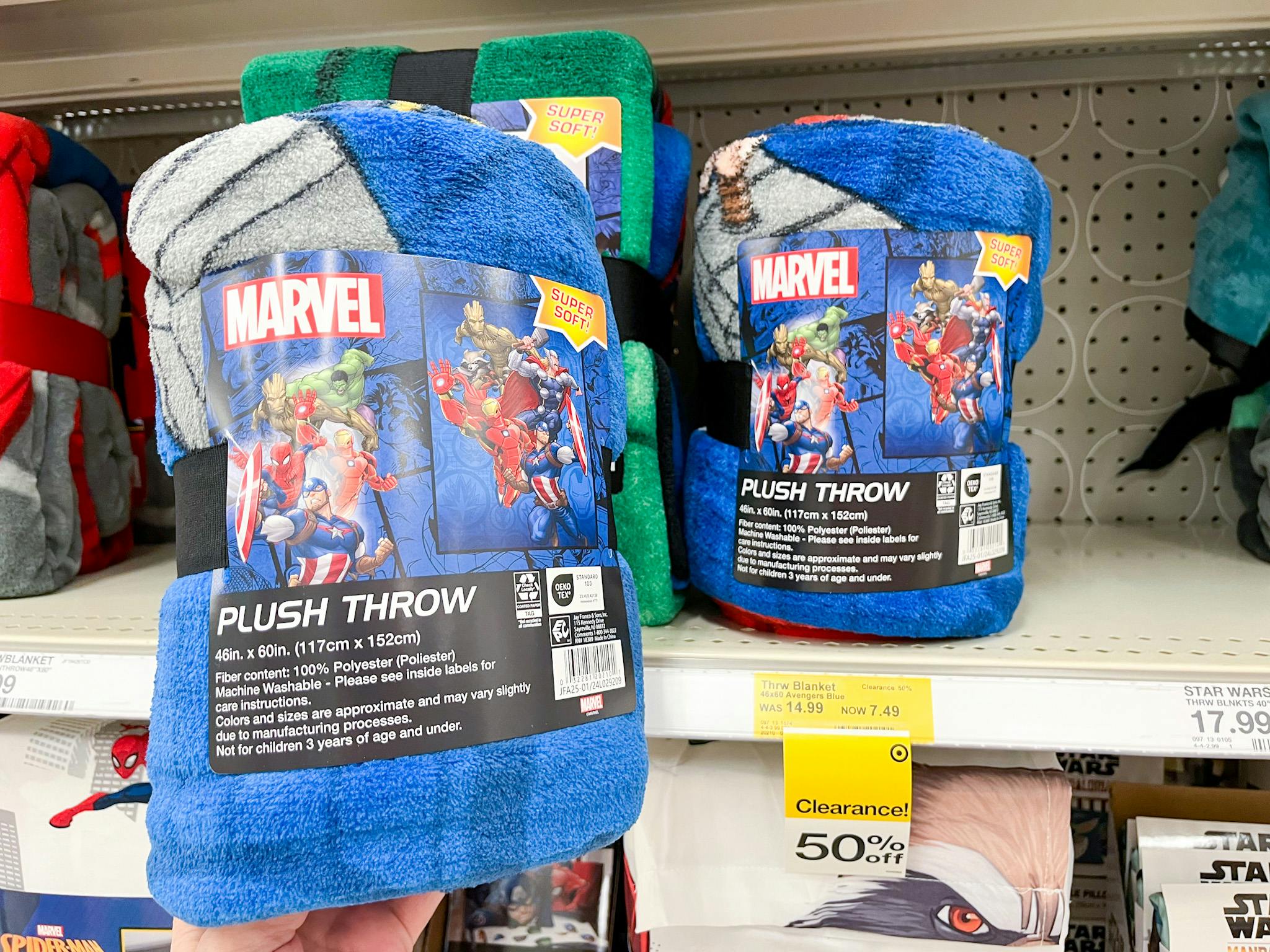 Marvel Avengers Blanket