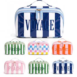 Personalized Embroidered Makeup Bag