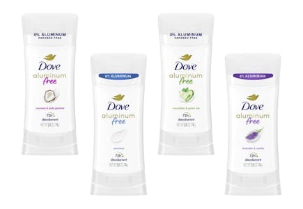 Dove Aluminum-Free Deodorant