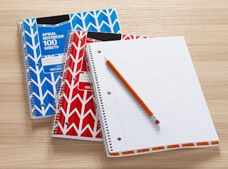 Amazon Basics College Ruled Wirebound Spiral Notebook