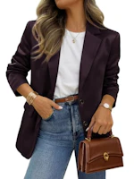 Women's Satin Blazer