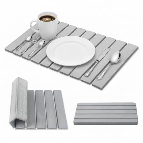 Stone Dish Drying Mat Set