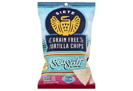 2 Siete Tortilla Chip Bags