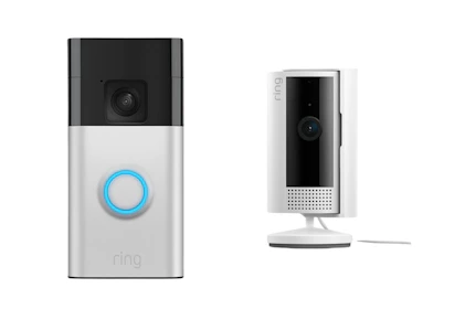 Ring Doorbell and Camera Bundle