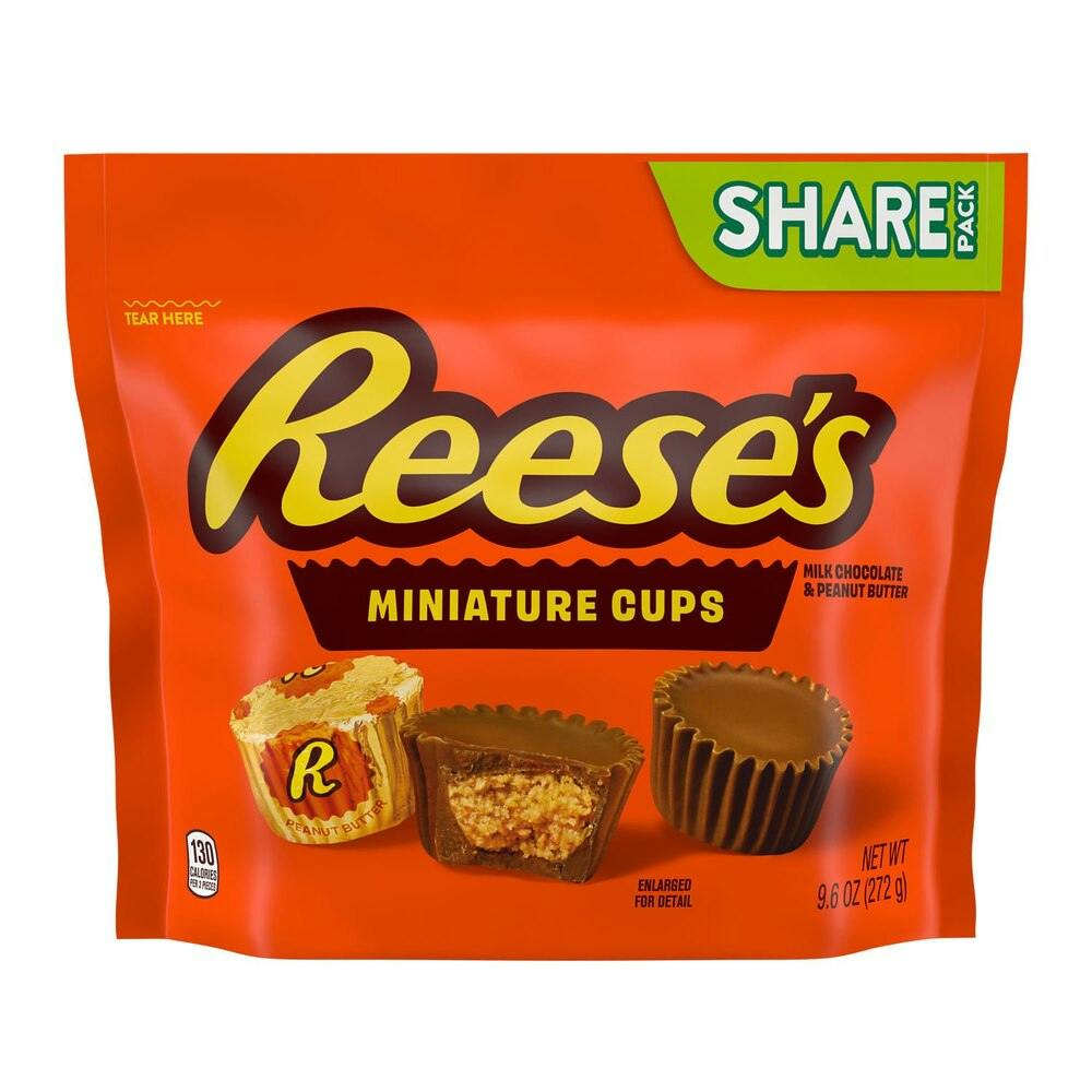2 Reese's Peanut Butter Cup Bags