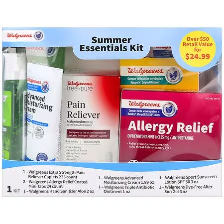 Walgreens Summer Essentials Kit