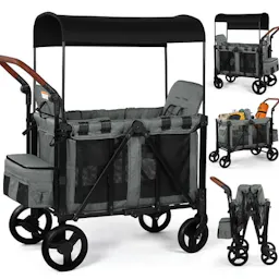 Wagon Stroller for 2 Kids