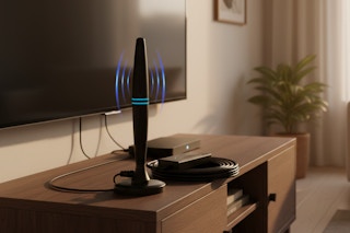 indoor tv antenna with amplifier