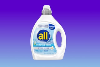 All sensitive detergent on KCL template