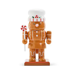 Gingerbread Wood Nutcracker