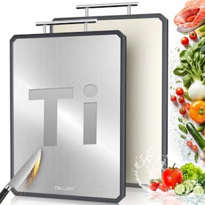 2-in-1 Titanium Cutting Board