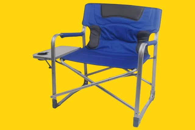 Ozark Trail Camping Director Chair, Only $35 at Walmart (Save 53%) card image