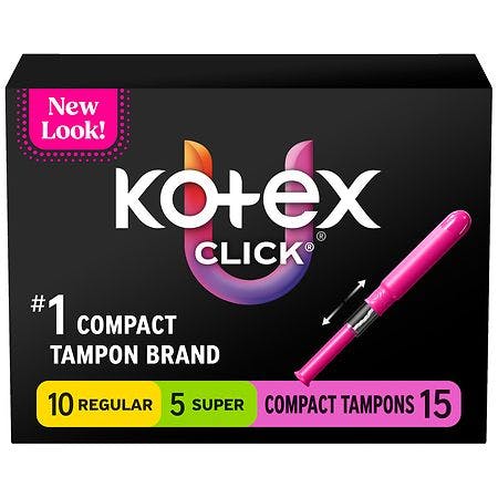 3 U by Kotex Tampon Boxes