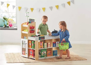 supermarket play set