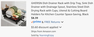 amazon-dish-drainer-rack-cart