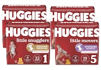 4 Huggies Diaper Packs