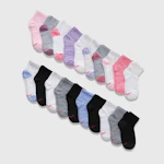 Hanes Kids' Ankle Socks 20-Pack