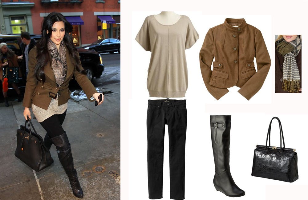 Look for Less: Kim Kardashian