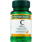 2 Nature's Bounty Vitamin C Bottles