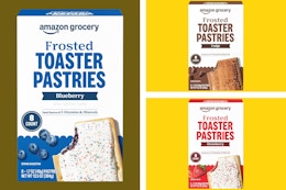 amazon toaster pastries on a grid