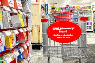 a cvs cart in store