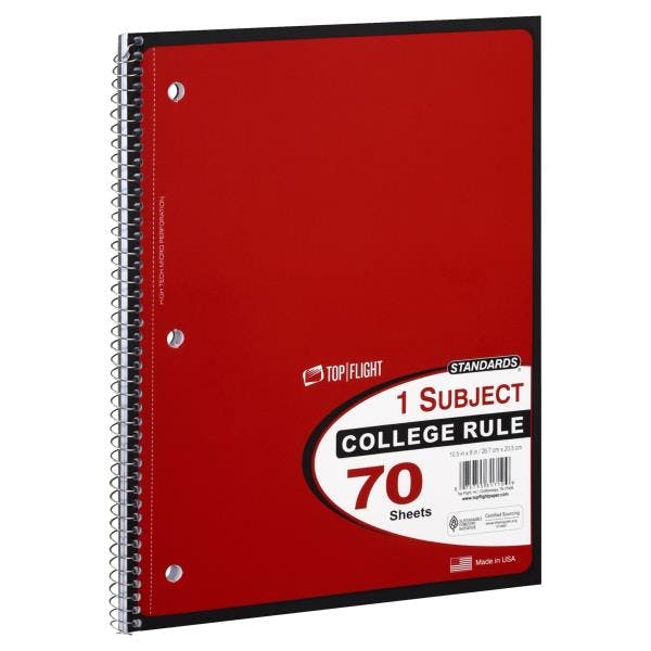 2 Top Flight Notebooks