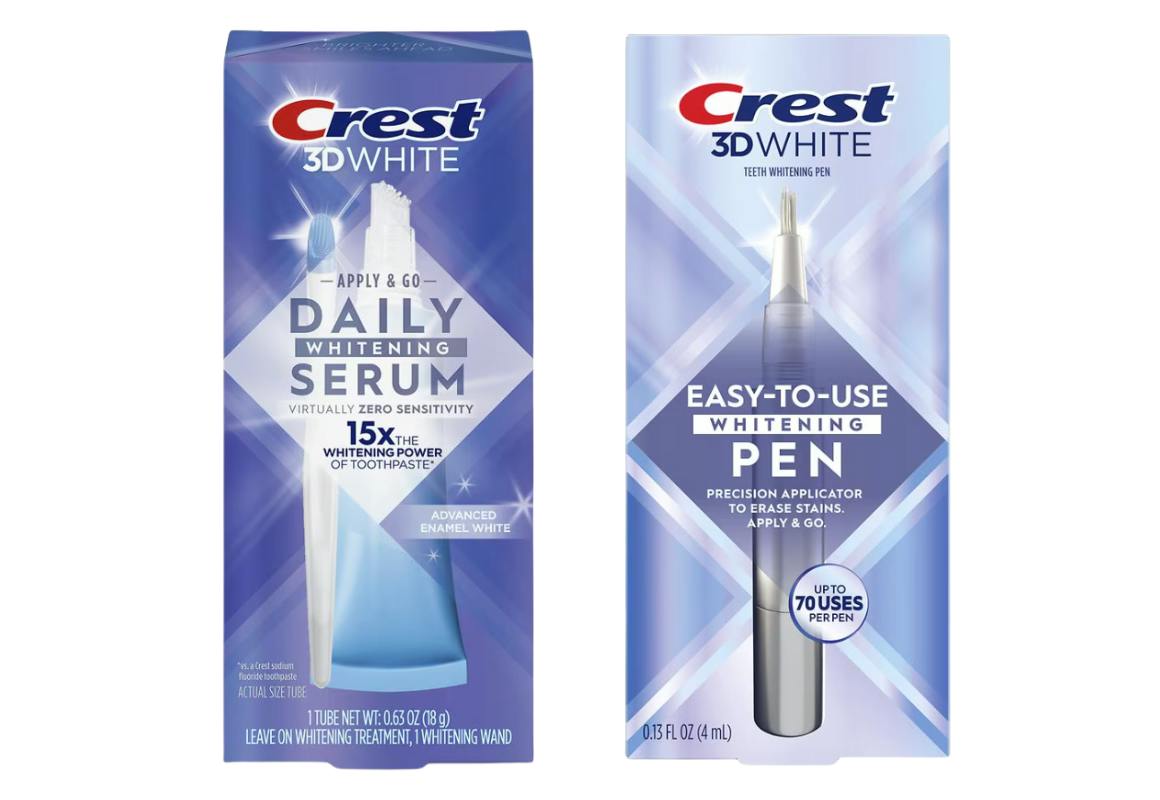 2 Crest Whitening Products