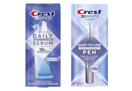 2 Crest Whitening Products