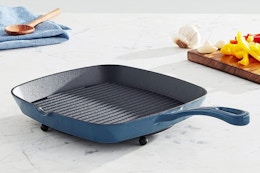 a cuisinart pan on a table