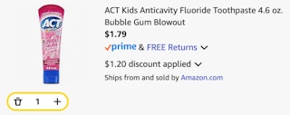 Act Kids Anticavity Toothpaste