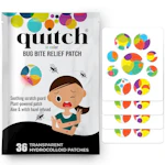 Quitch Bug Bite Relief Patch 36-Pack