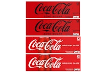 4 Coca-Cola 12-Packs