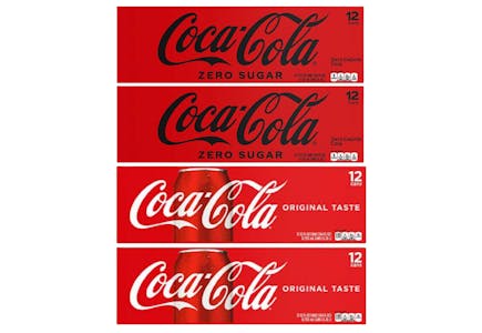 4 Coca-Cola 12-Packs
