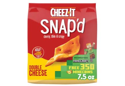 5 Cheez-It Snap'd Snacks
