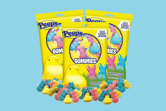 New 2024 Release: Peeps Gummies Candy 3-Pack, Just $8.40 on Amazon card image