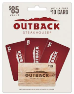 Outback Steakhouse Gift Card 3-Pack