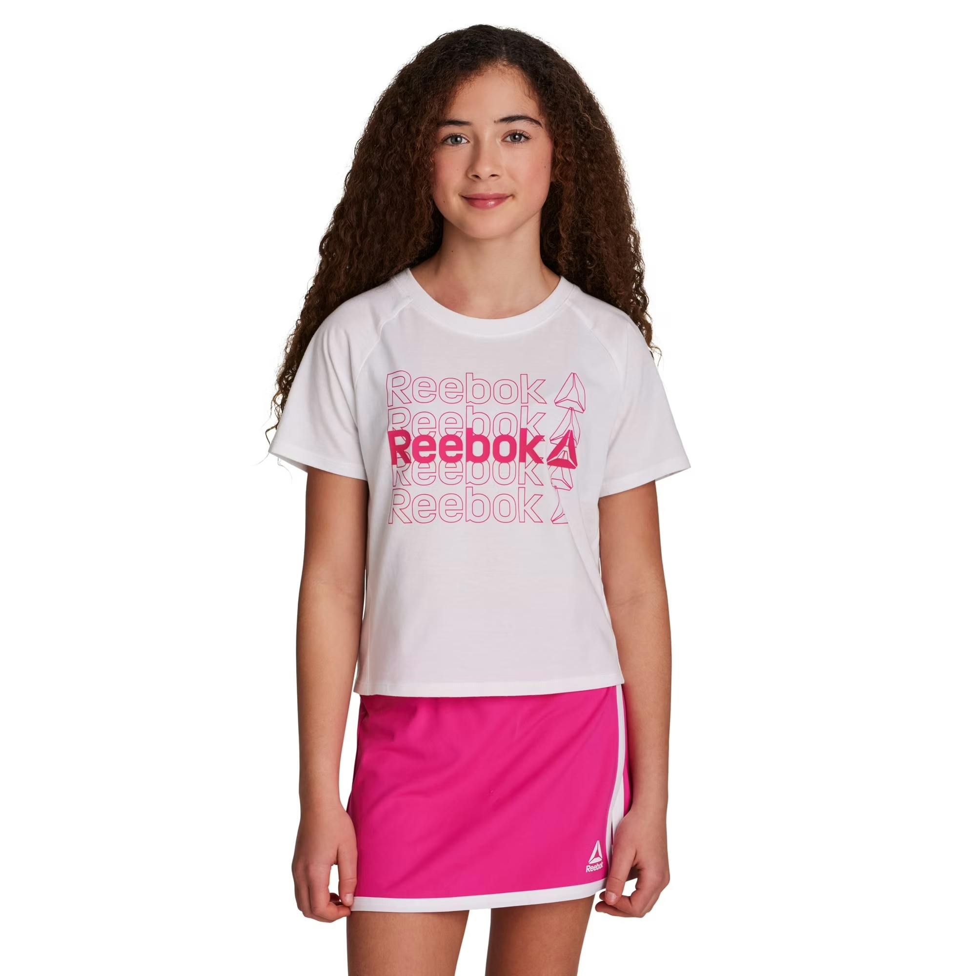 Reebok Kids' Graphic T-Shirt and Skort