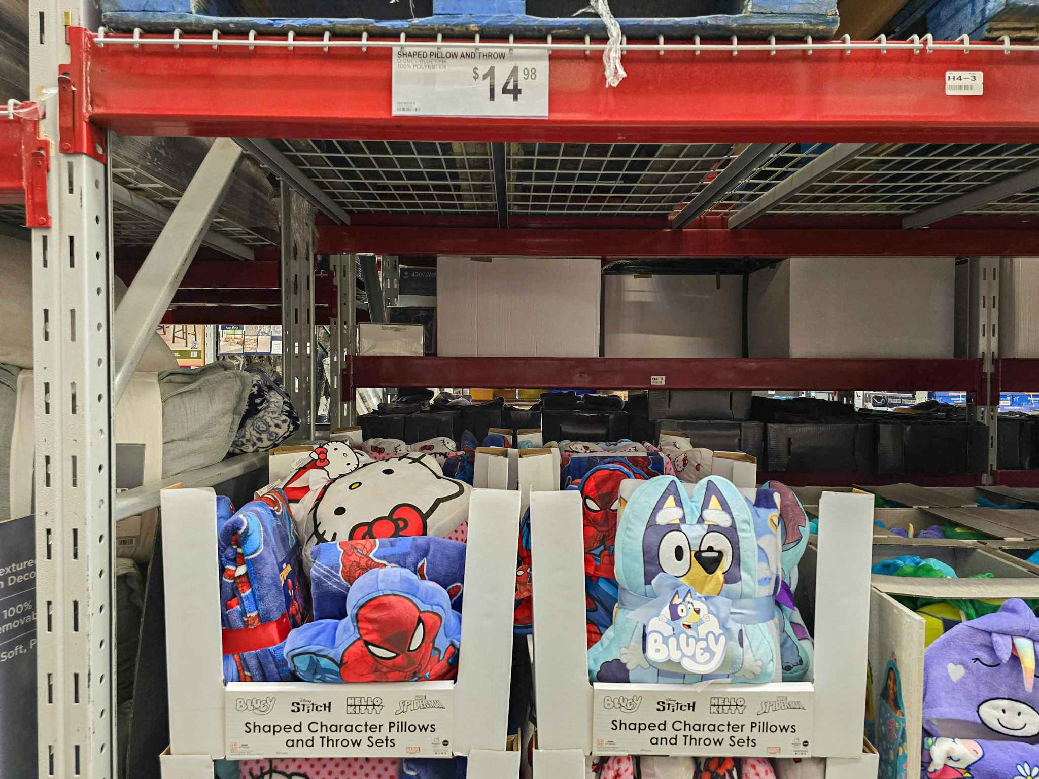 character blanket and pillow sets