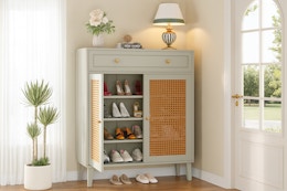 The Home Depot shoe storage cabinet