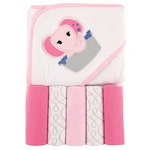 Baby Hooded Towel & Washcloth Set