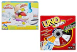 Mattel Uno and Play Doh Toys