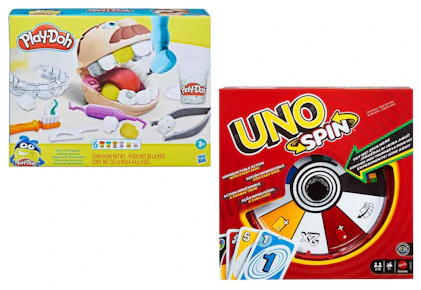 Mattel Uno and Play Doh Toys