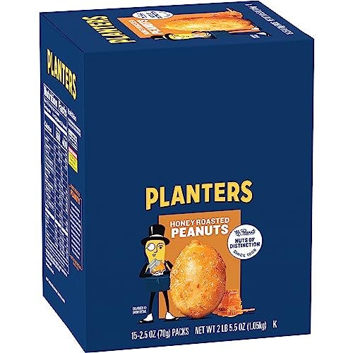 Planters Honey Roasted Peanuts 15-Pack