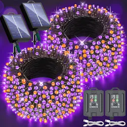 Solar Halloween String Lights 2-Pack