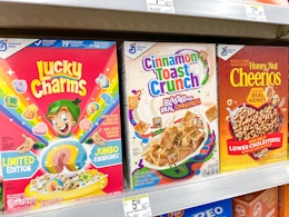 general mills cereal on walgreens shelf