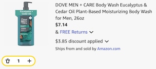 Dove Men Care Body Wash