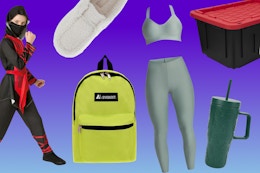 Halloween Costume, Backpack, Women's Slipper, Women's Activewear, Tumbler & Storage tote